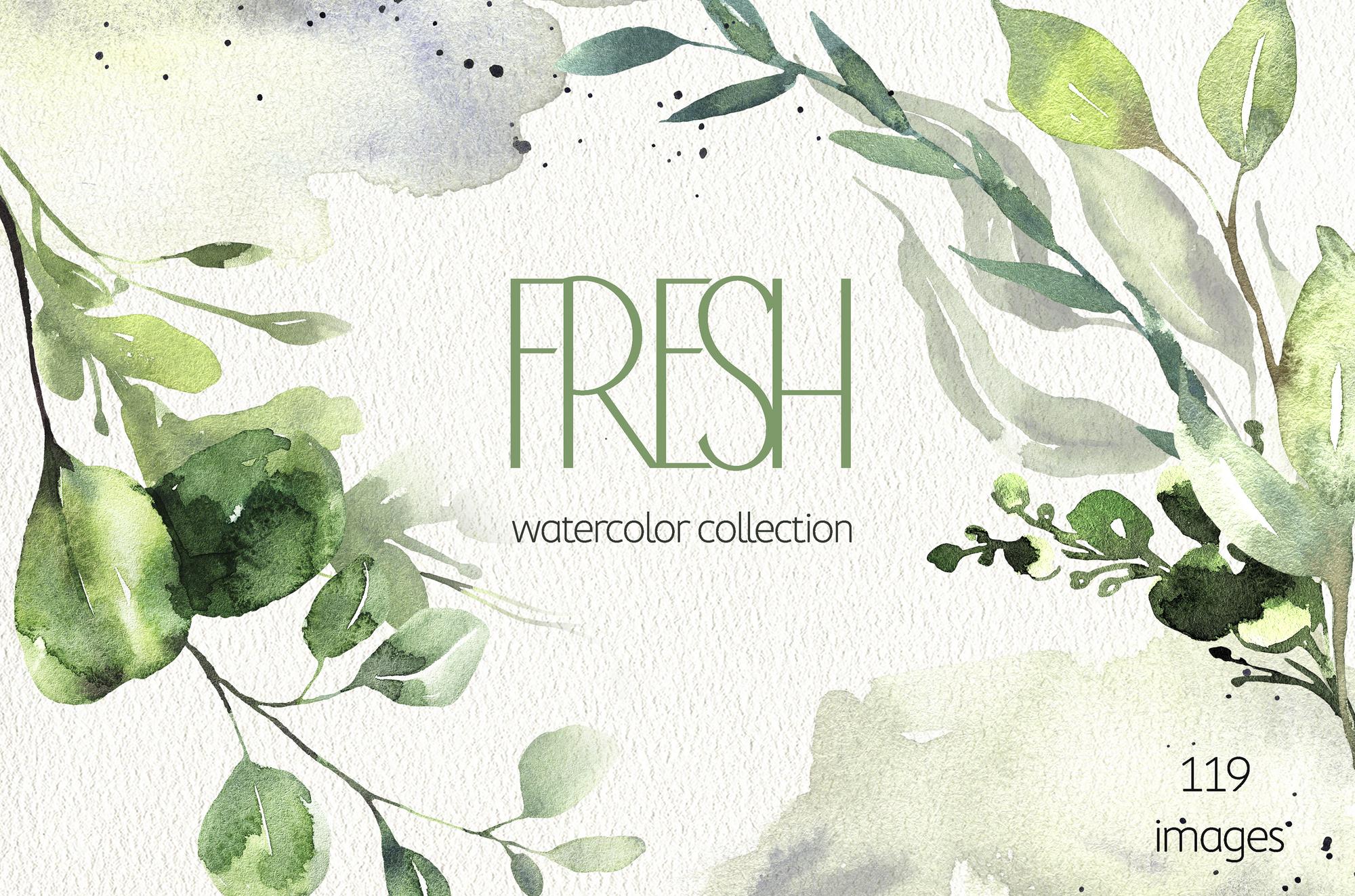 Fresh-Watercolor Collection