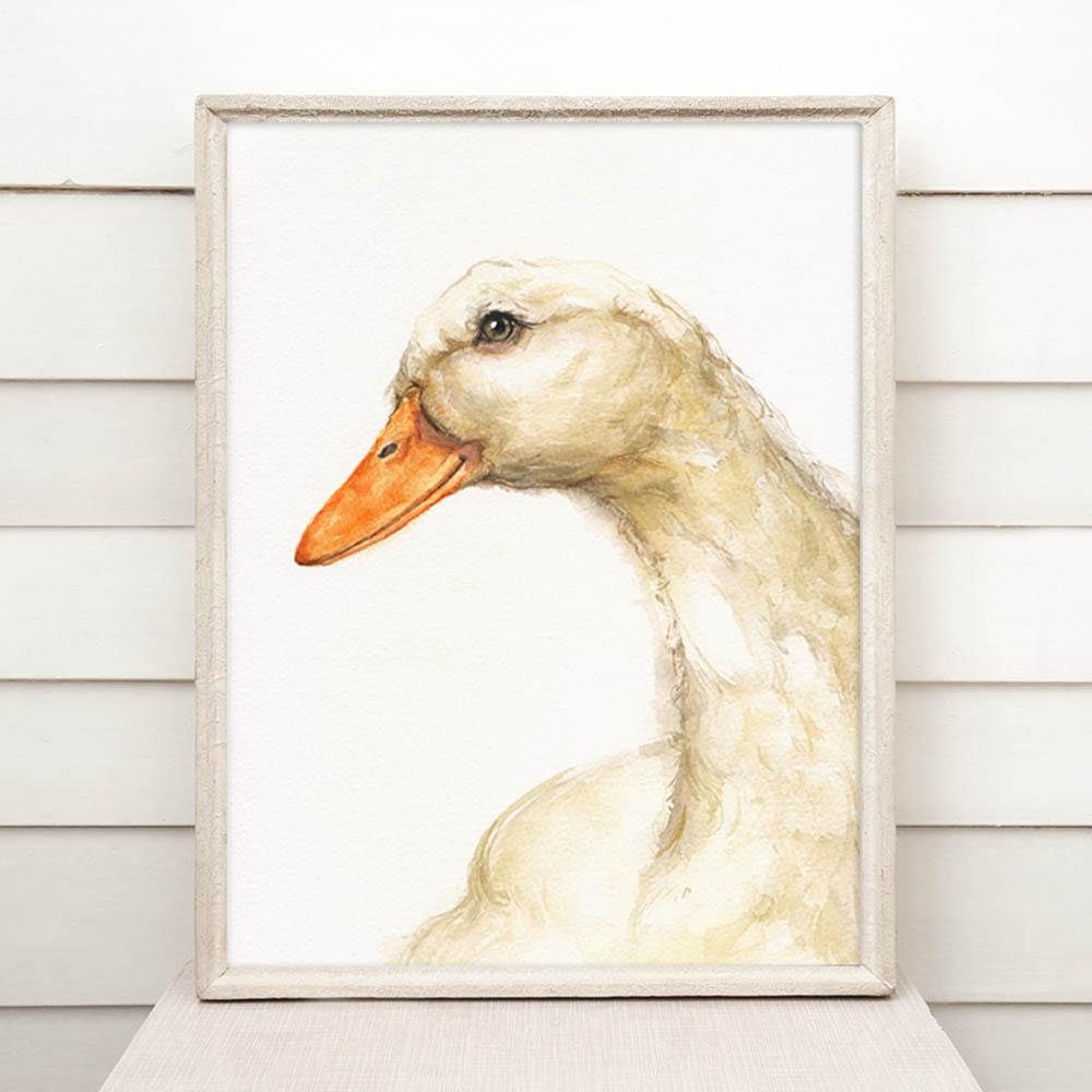 Print "Goose" | Watercolor
