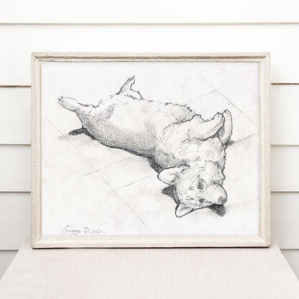 Print "Let's play?" | Pencil