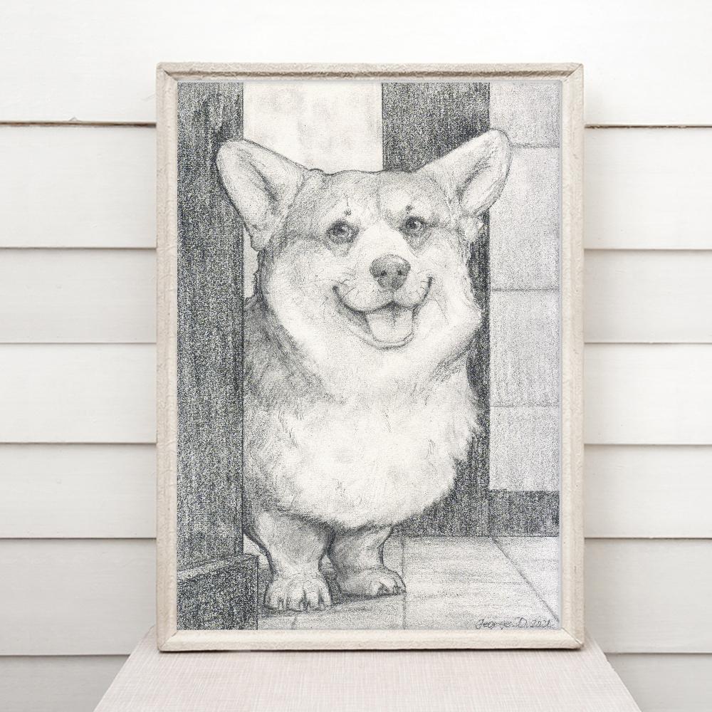 Print "Corgi" | Pencil