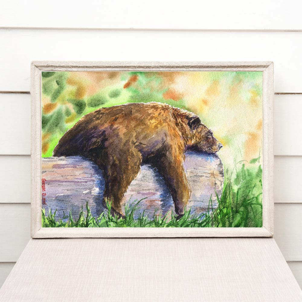 Print "Relax" | Watercolor