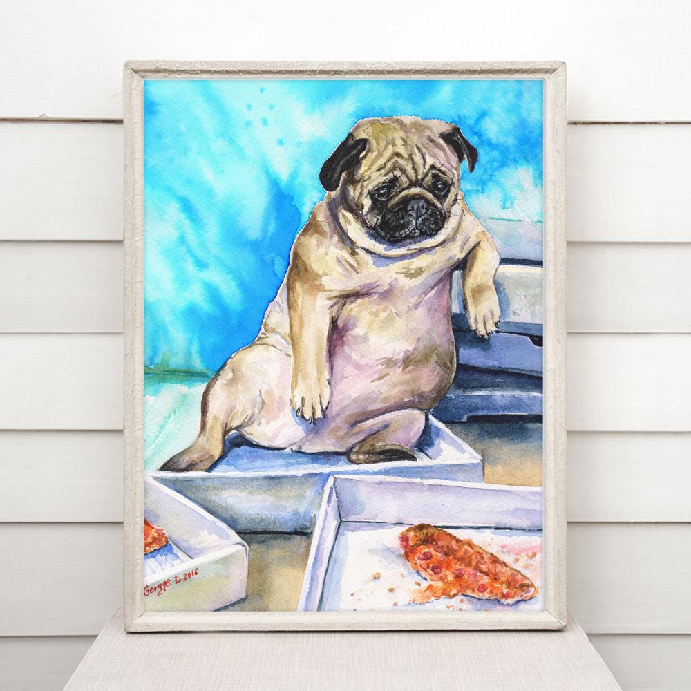 Print "The last piece" | Watercolor