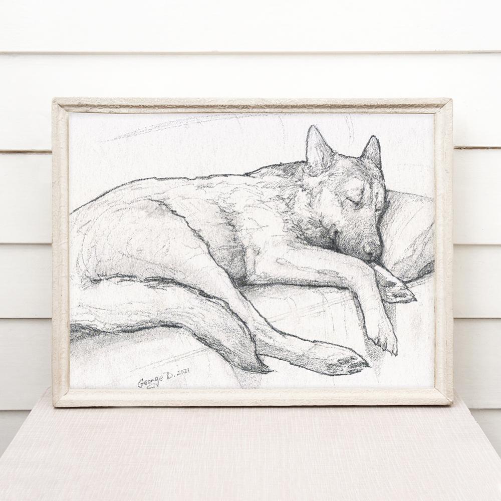 Print "Happy dreams" | Pencil