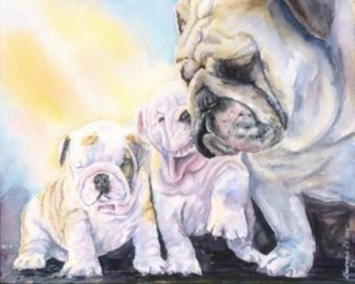 Print "Happy Family" | Watercolor
