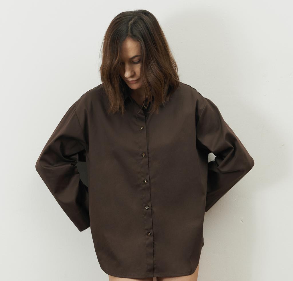 Рубашка шоколадная