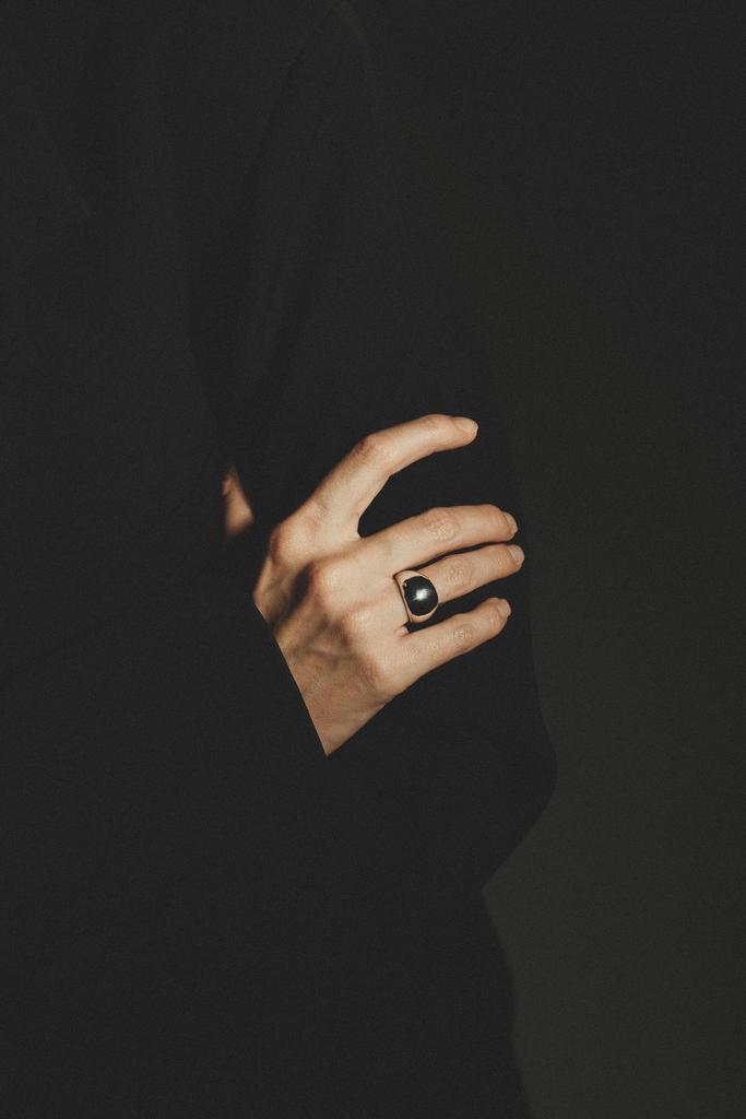 Кольцо дутое