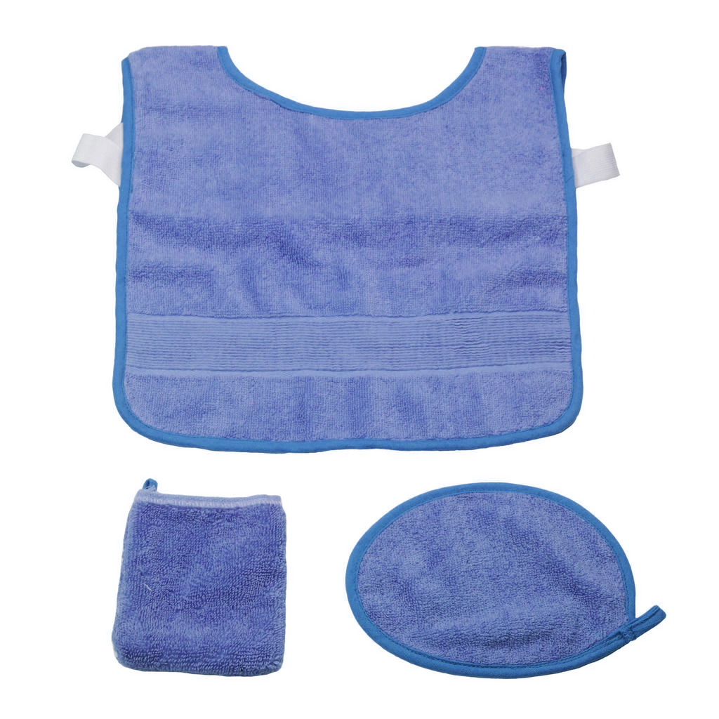 Набор из 3-х предметов: фартук, тряпочка, рукавица