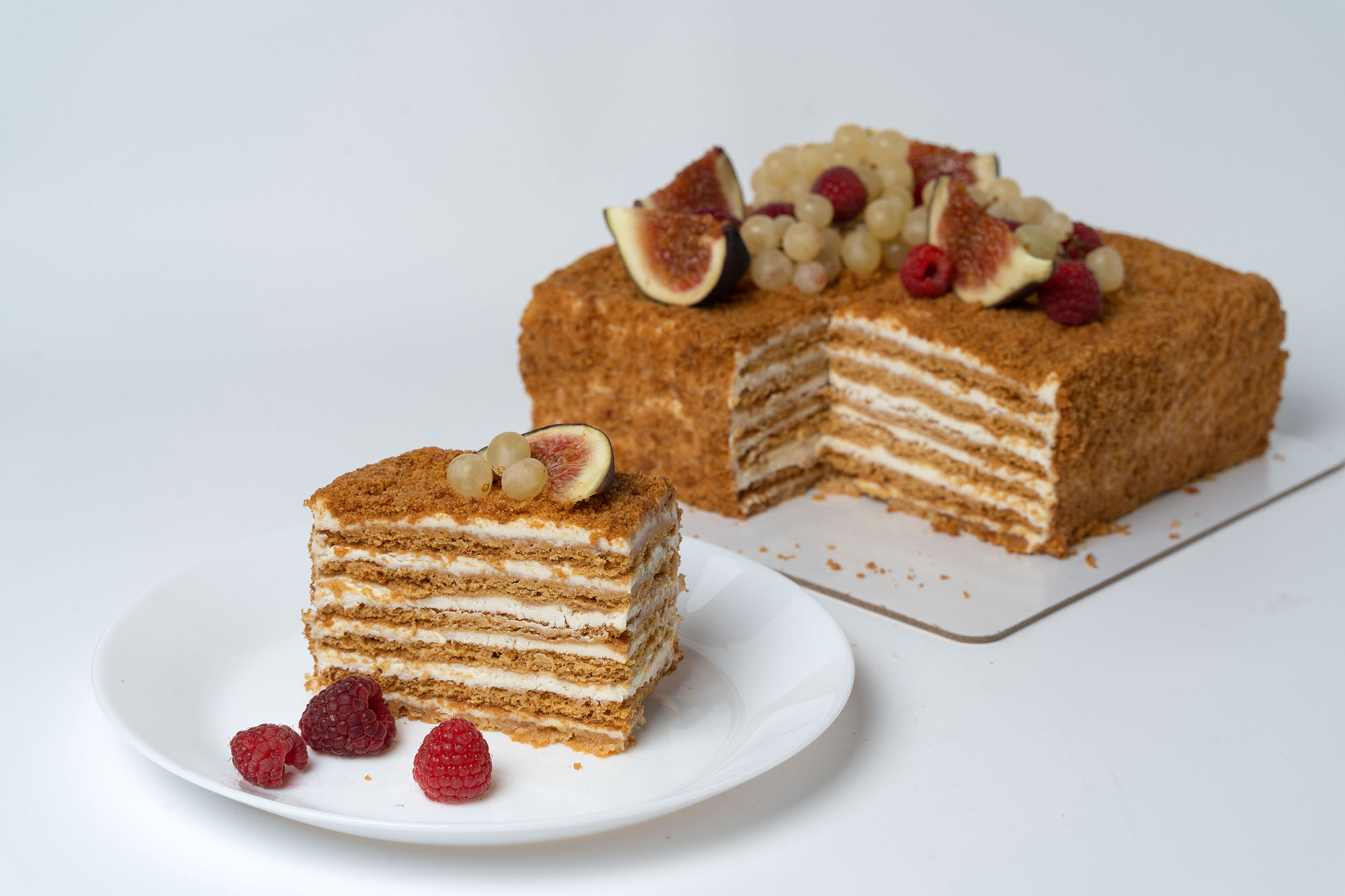 Медовик карамельный