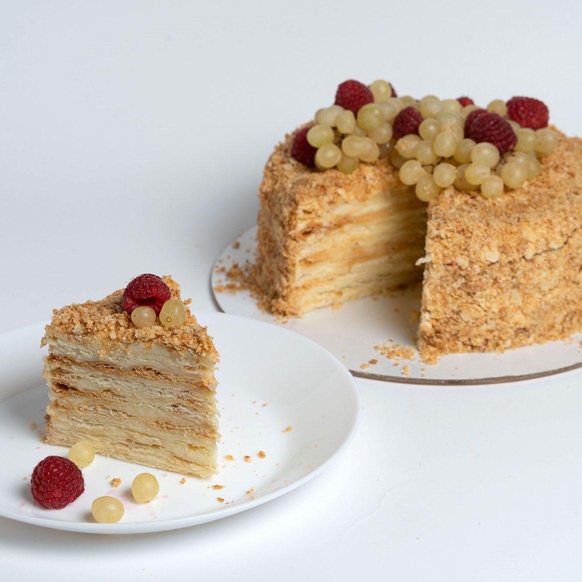 Наполеон с масляным кремом