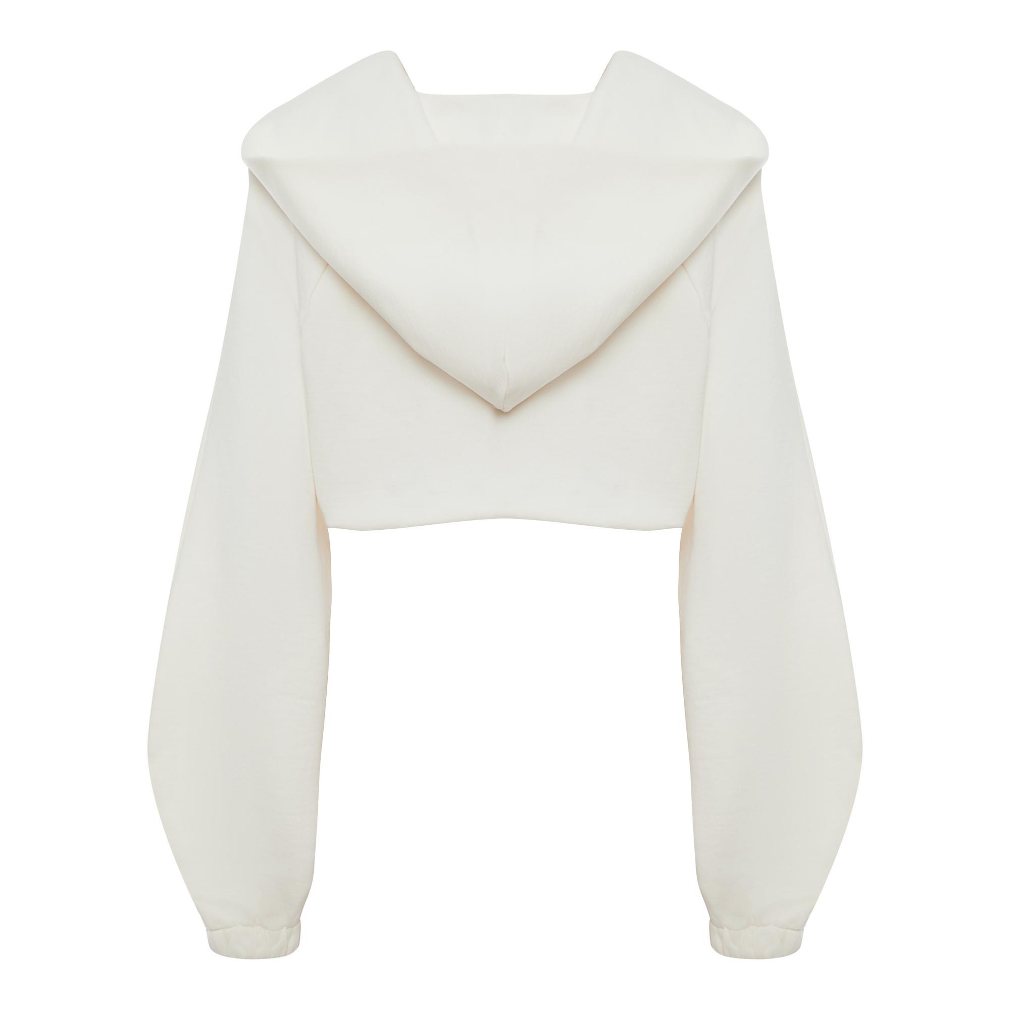 Худи КРОП молочное