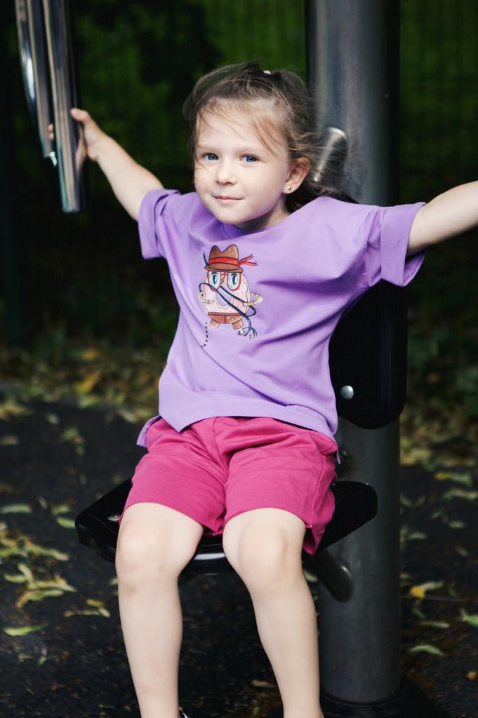 Футболка Пончик на сирени