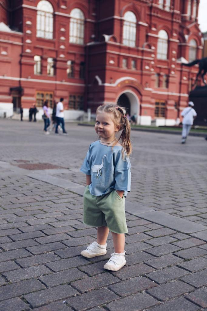 Диплодок на голубом