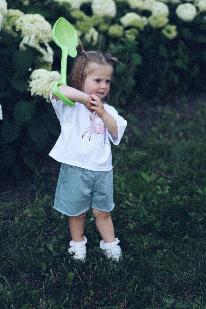 Шорты голубые