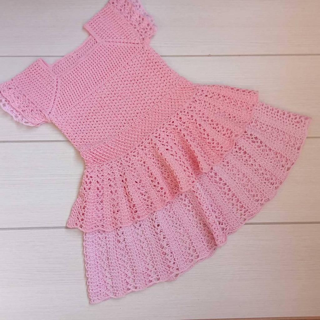 Мастер класс по вязанию платья "Барби"