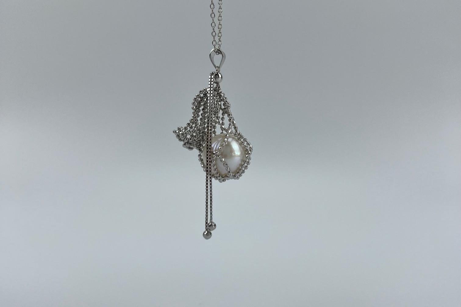 Подвеска SECRET с натуральным жемчугом Эдисон