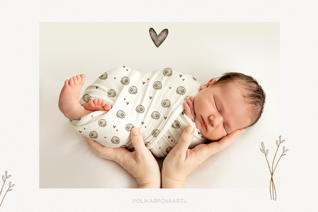 Collection "Authentic little witch" - children's illustrations and patterns