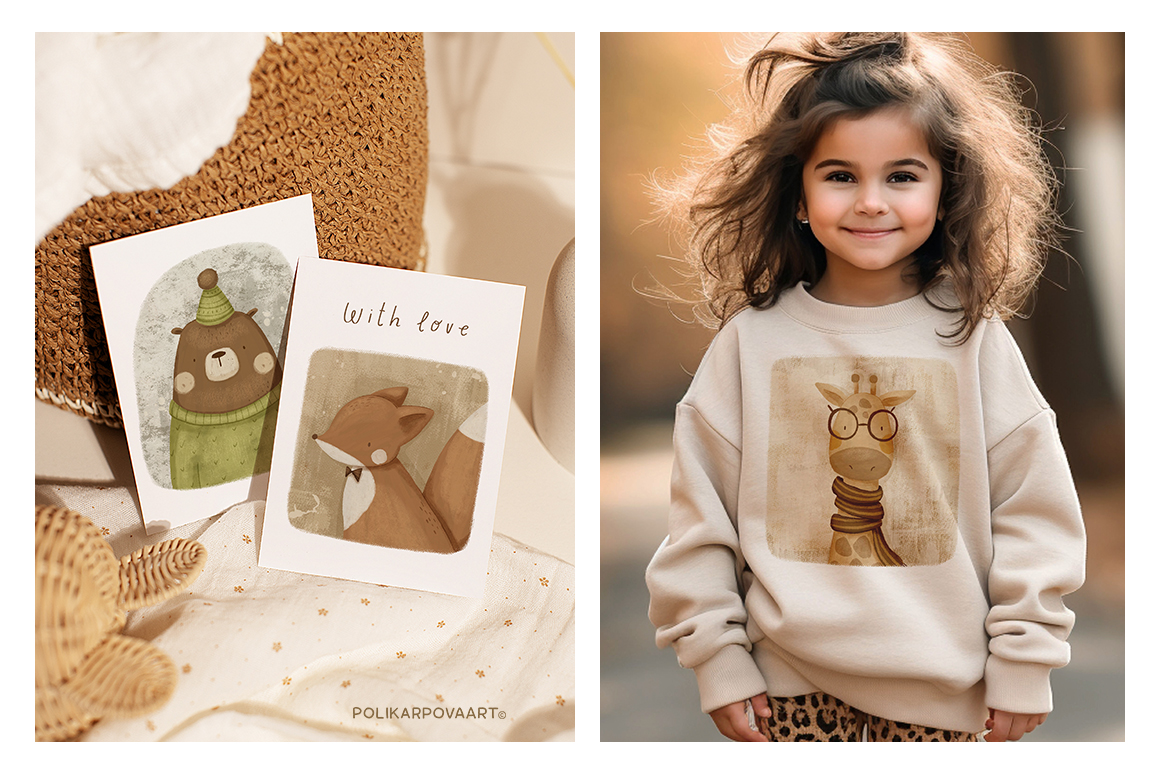 "Kids Prints" - wall art collections