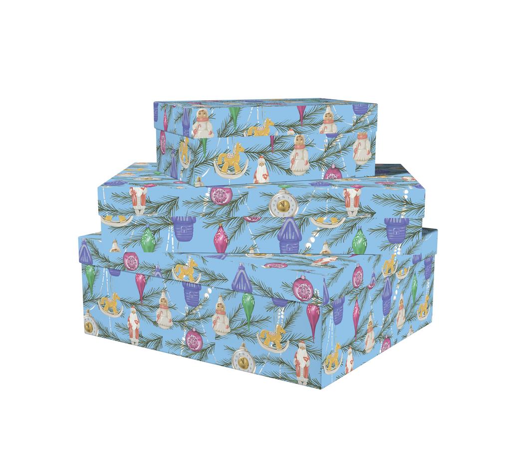 Коробка Ёлочные игрушки