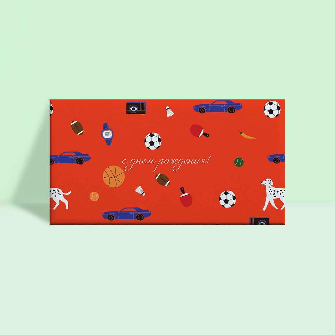 Конверт для денег Мужской мир