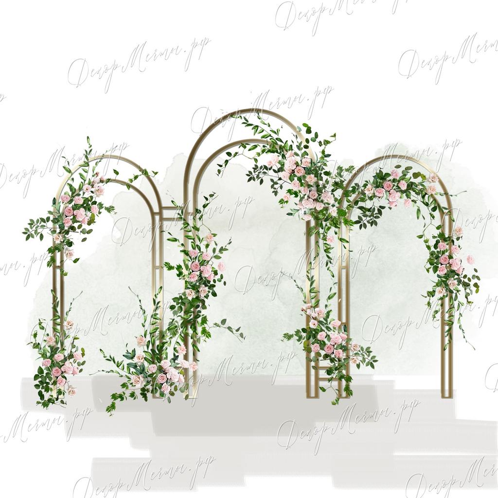 АРКА ВИЗАНТИЯ розовая