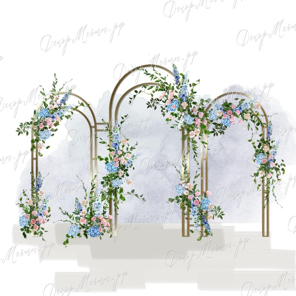 АРКА ВИЗАНТИЯ акварельная