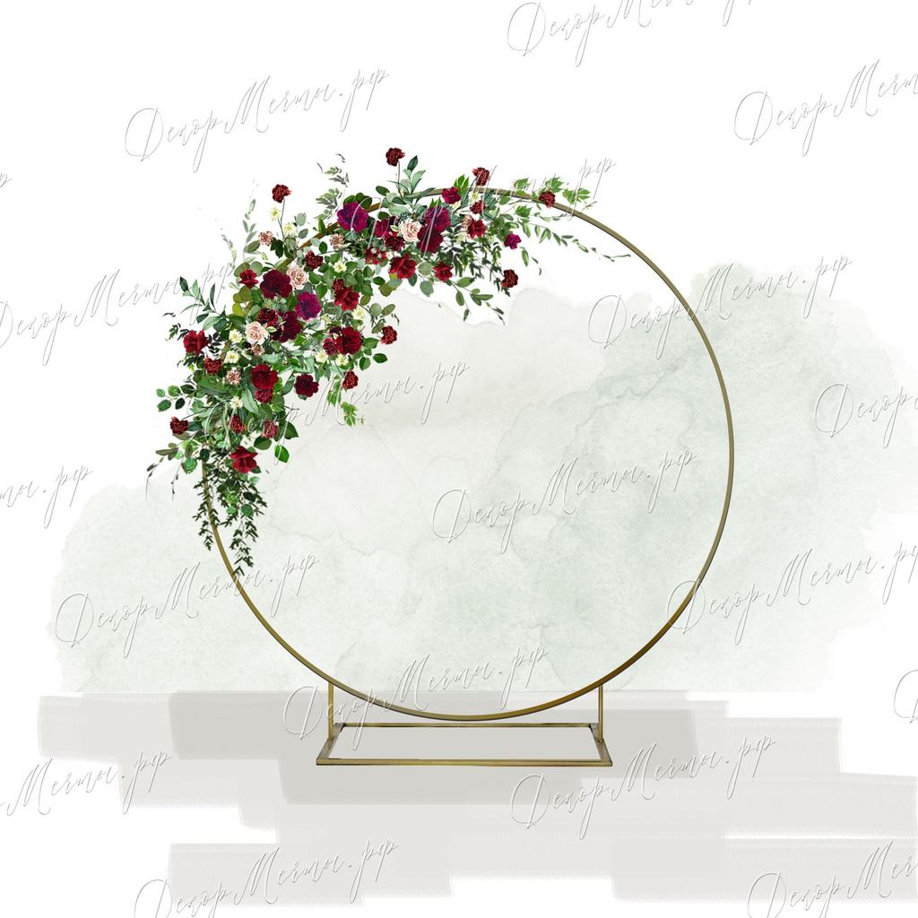 КОЛЬЦО и одна композиция бордо