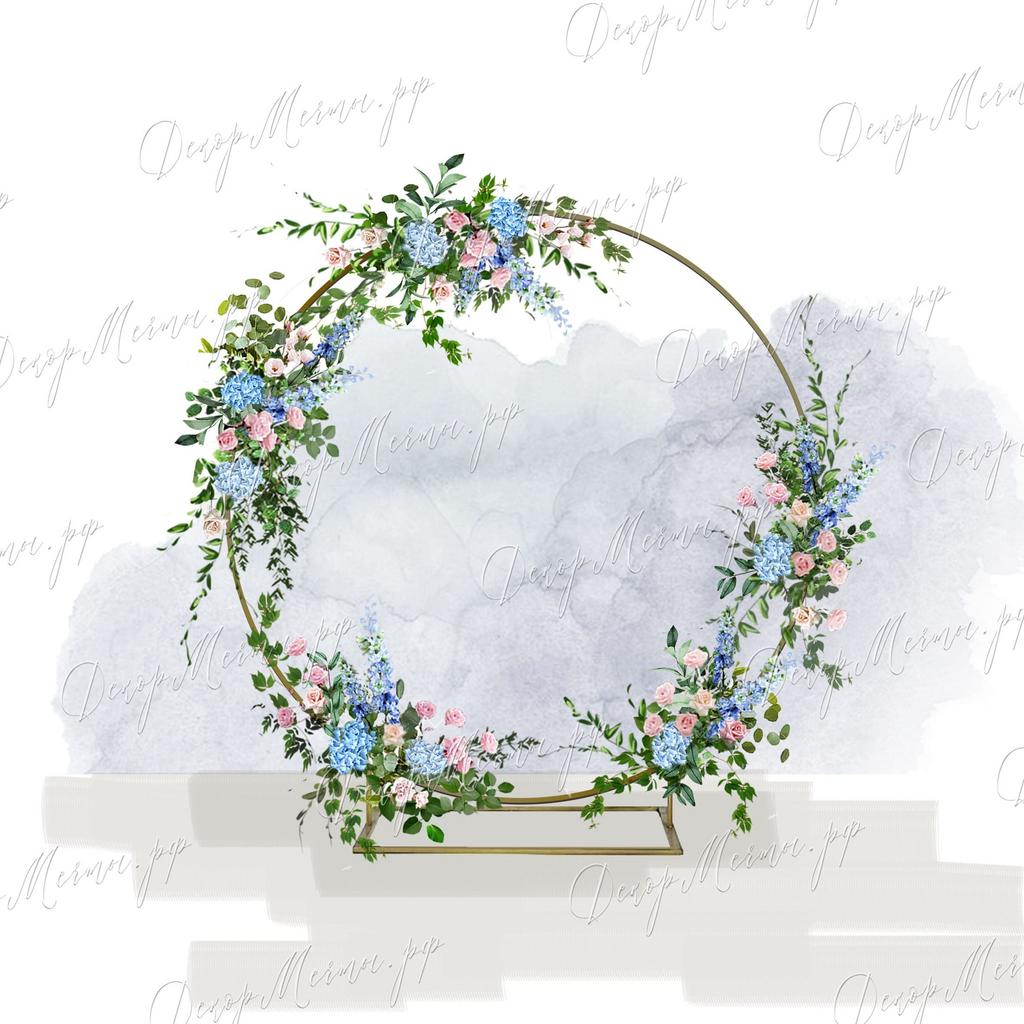 АРКА КОЛЬЦО и 5 композиций акварель