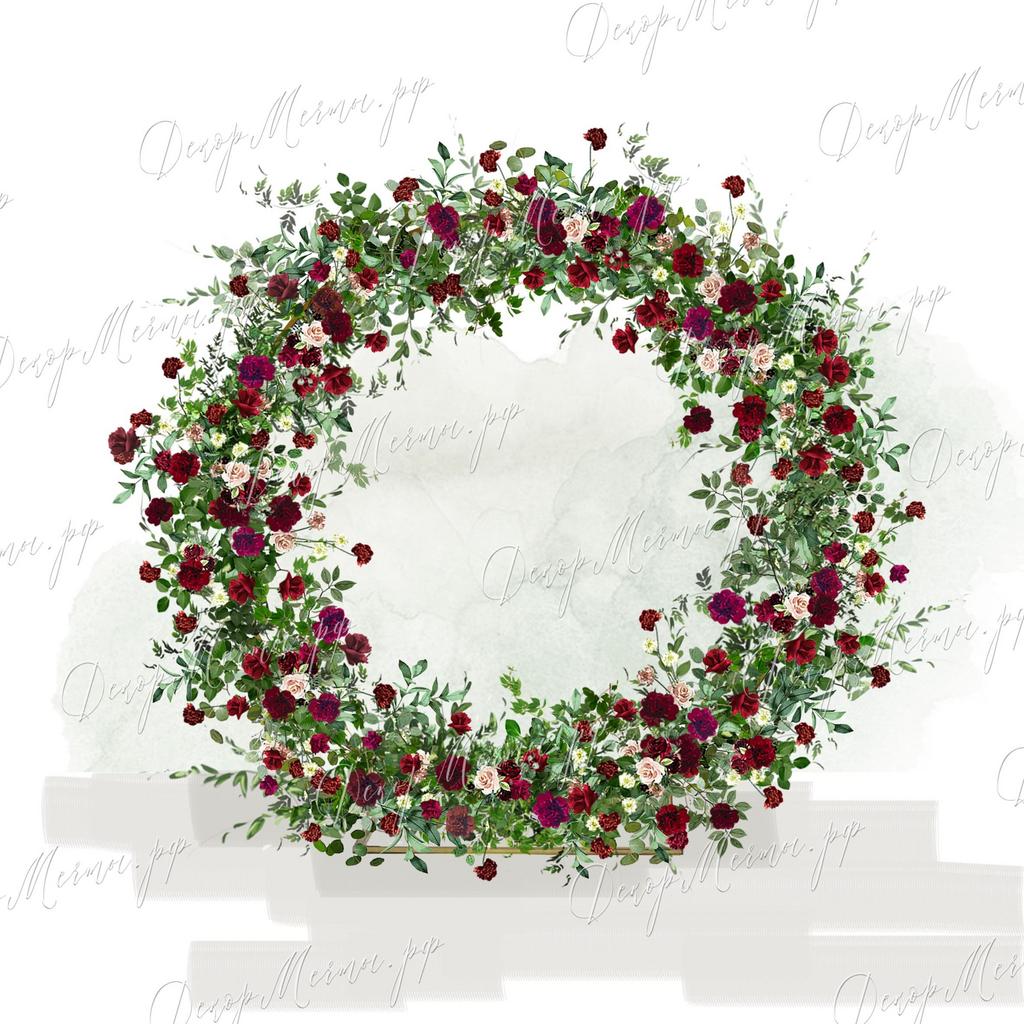 АРКА КОЛЬЦО бордо