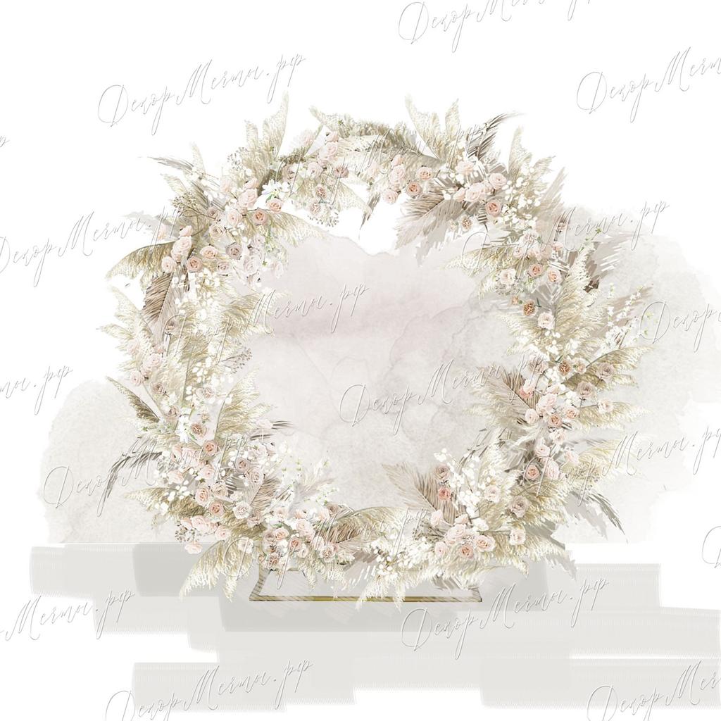 АРКА КОЛЬЦО бохо