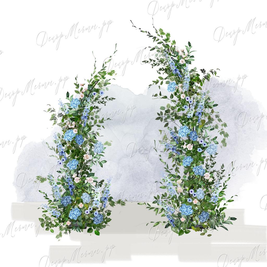 АРКА МИЛАН голубая