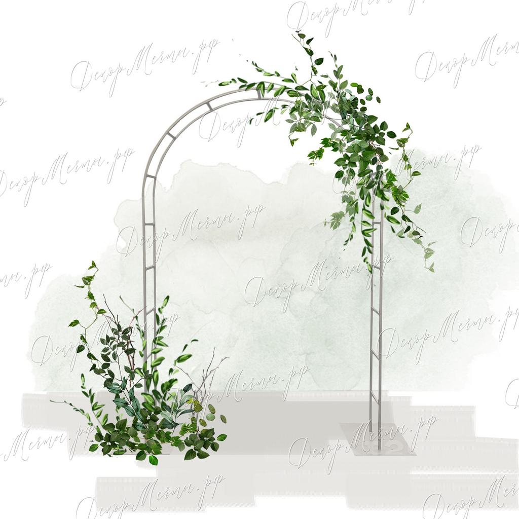 АРКА ОВАЛЬНАЯ №1 зеленая