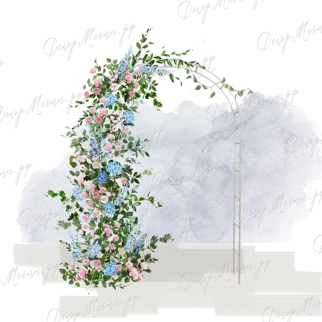 АРКА ОВАЛЬНАЯ №2 акварель