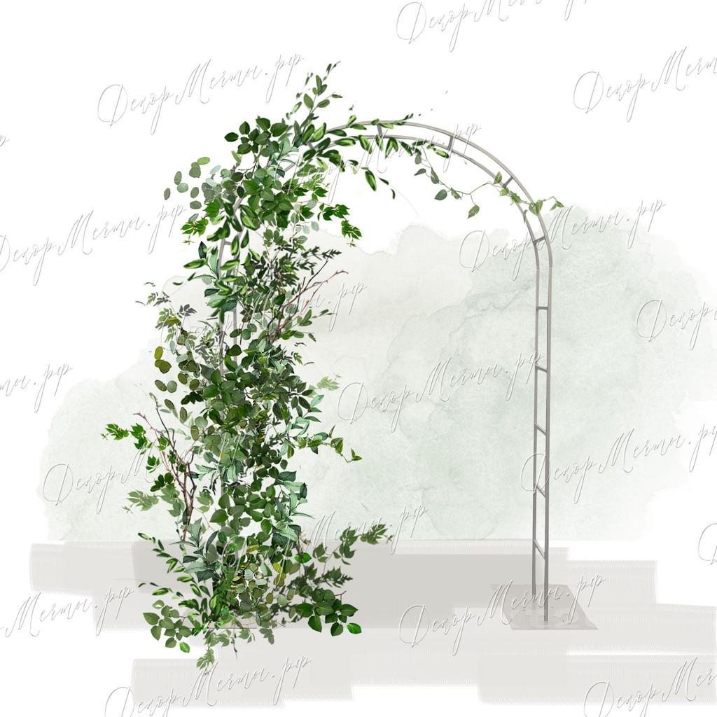 АРКА ОВАЛЬНАЯ №2 зелень