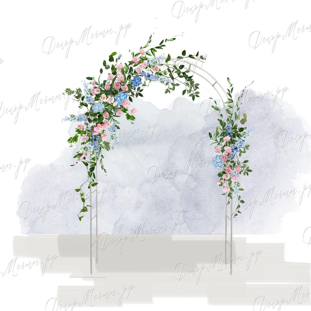 АРКА ОВАЛЬНАЯ №3 акварель