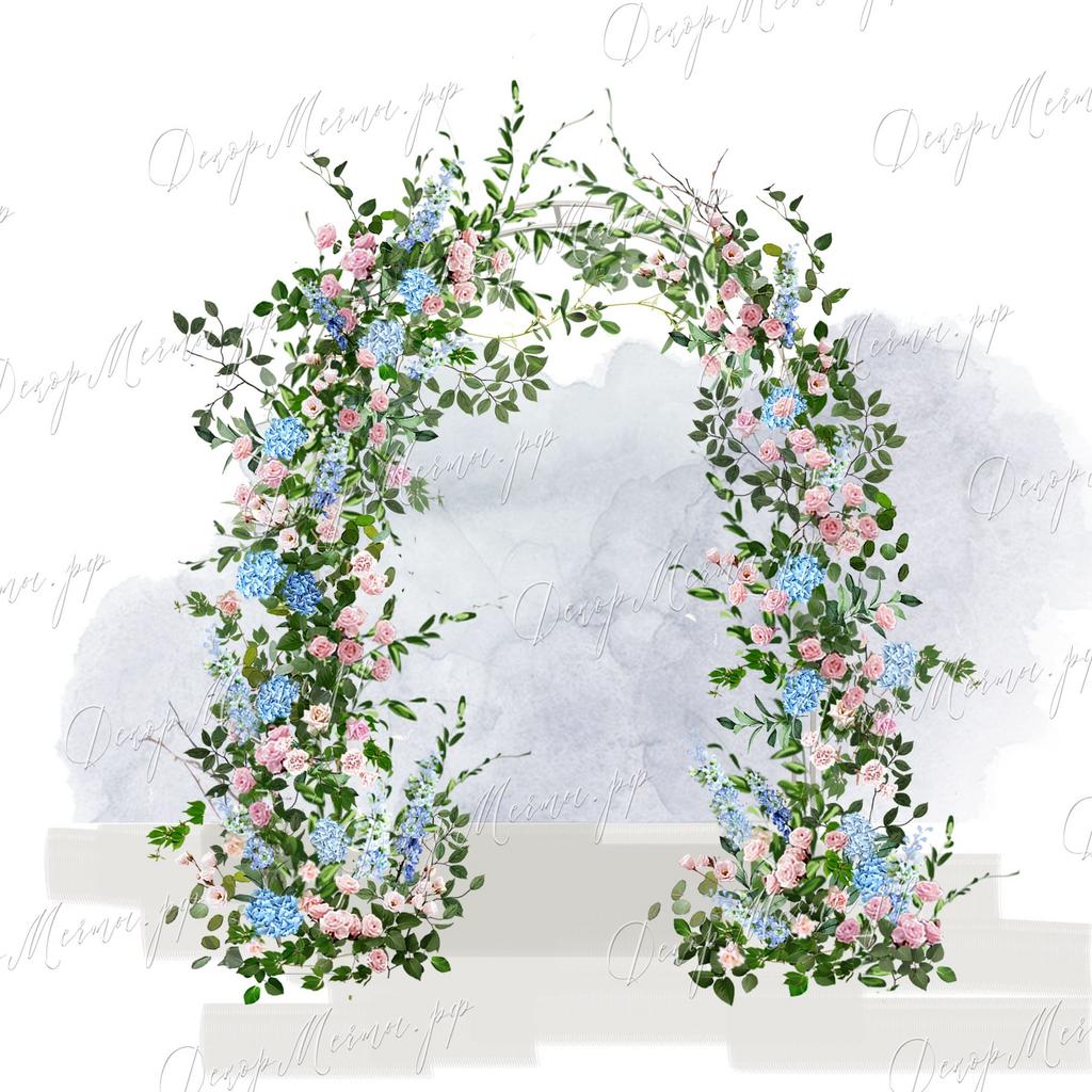 АРКА ОВАЛЬНАЯ №5 акварель