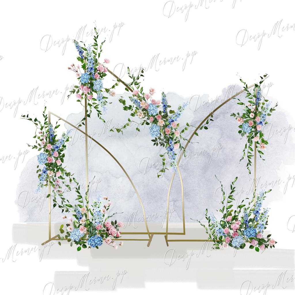 АРКА ПАРУСА акварель