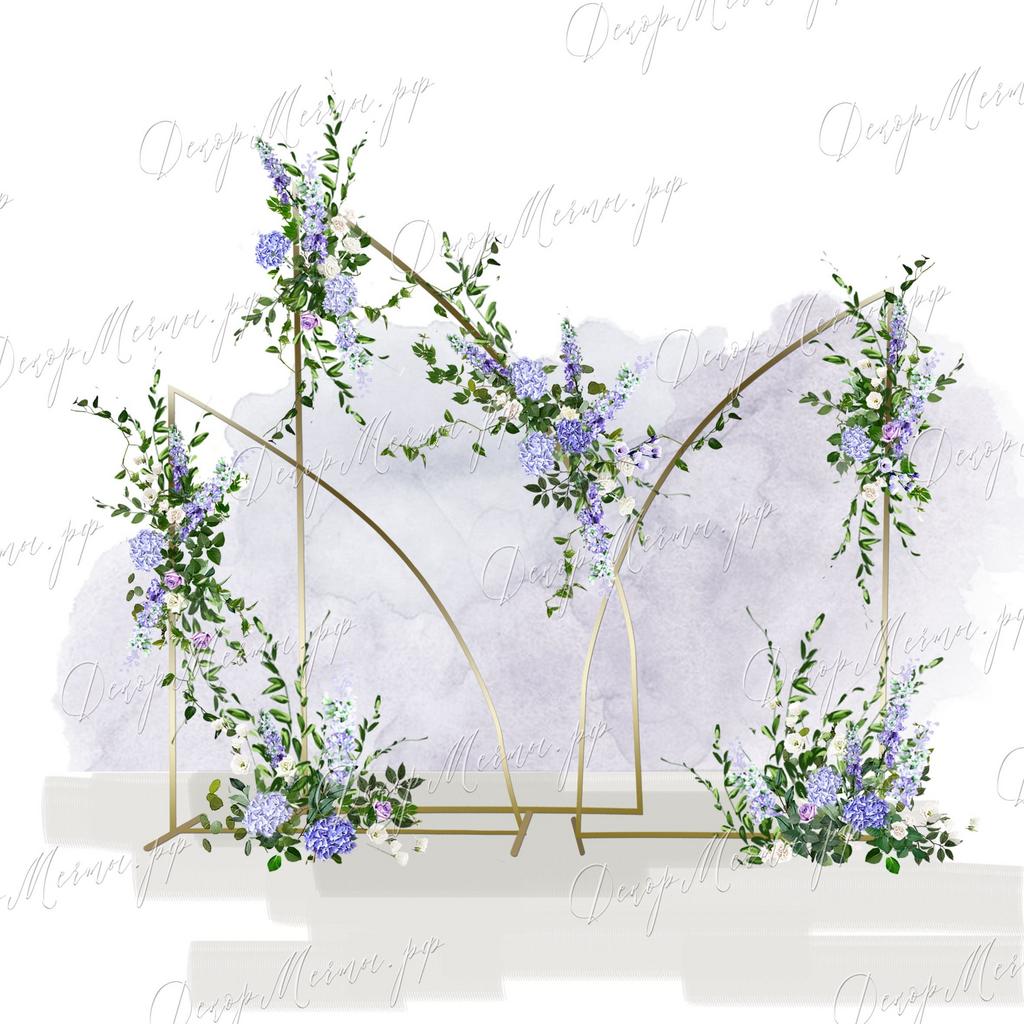 АРКА ПАРУСА лаванда