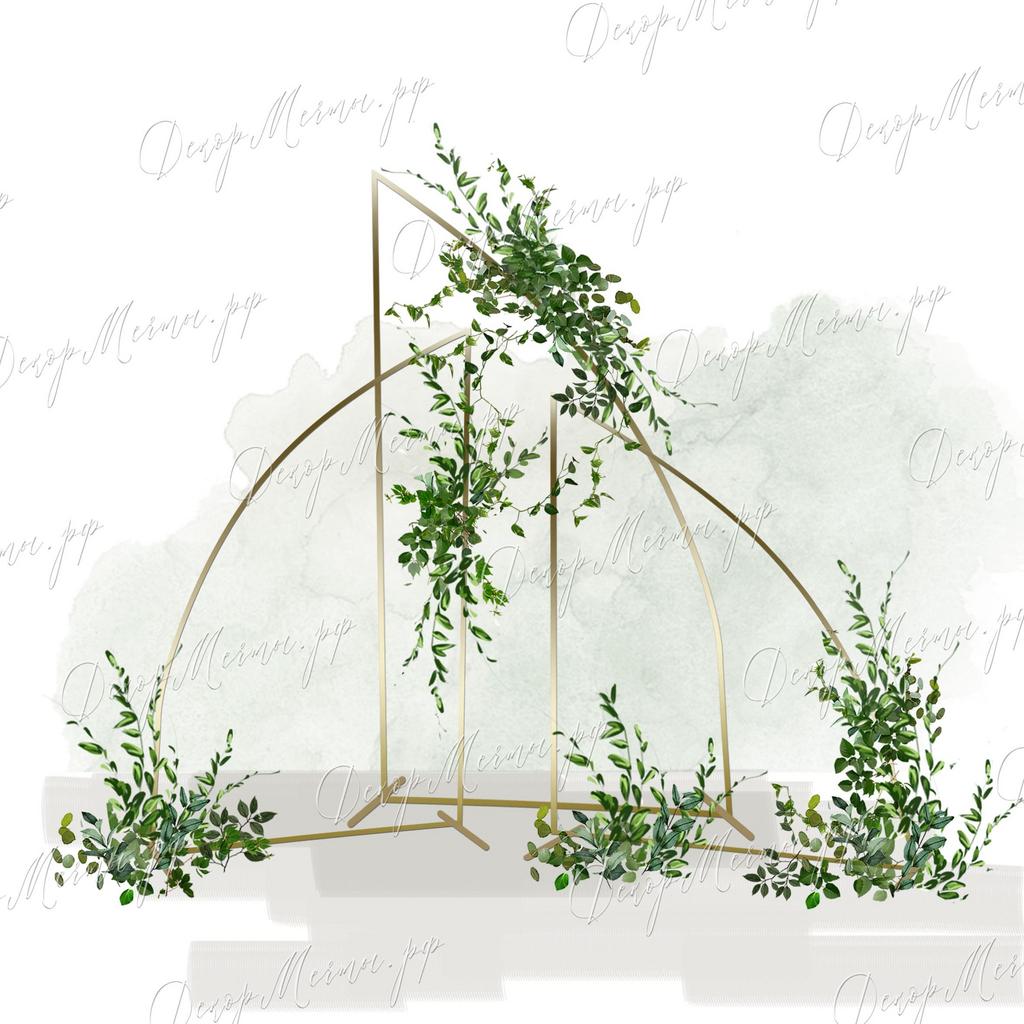 АРКА ПАРУСА зелень