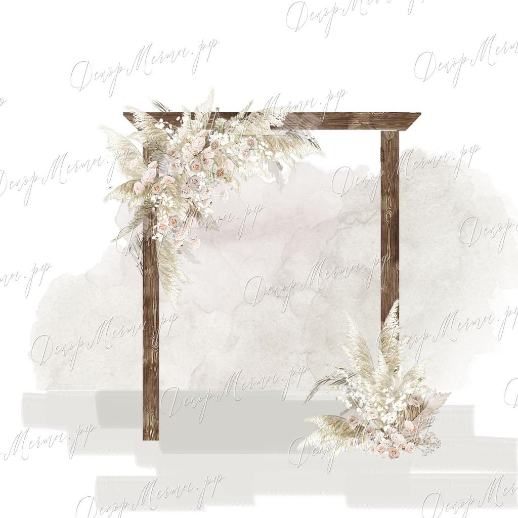 ПРЯМОУГОЛЬНАЯ АРКА бохо