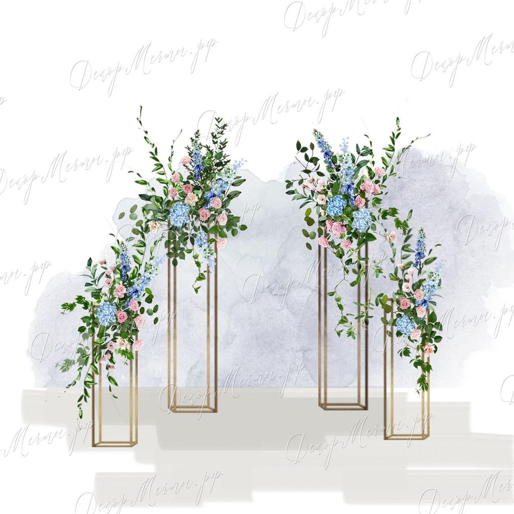 АРКА ГЕОМЕТРИЯ вар. 1 акварель