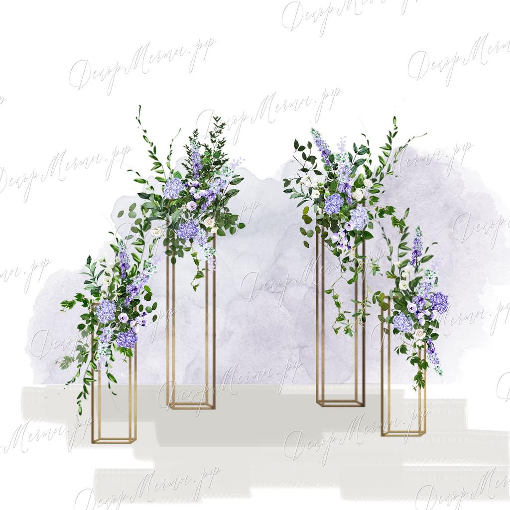 АРКА ГЕОМЕТРИЯ вар. 1 лаванда