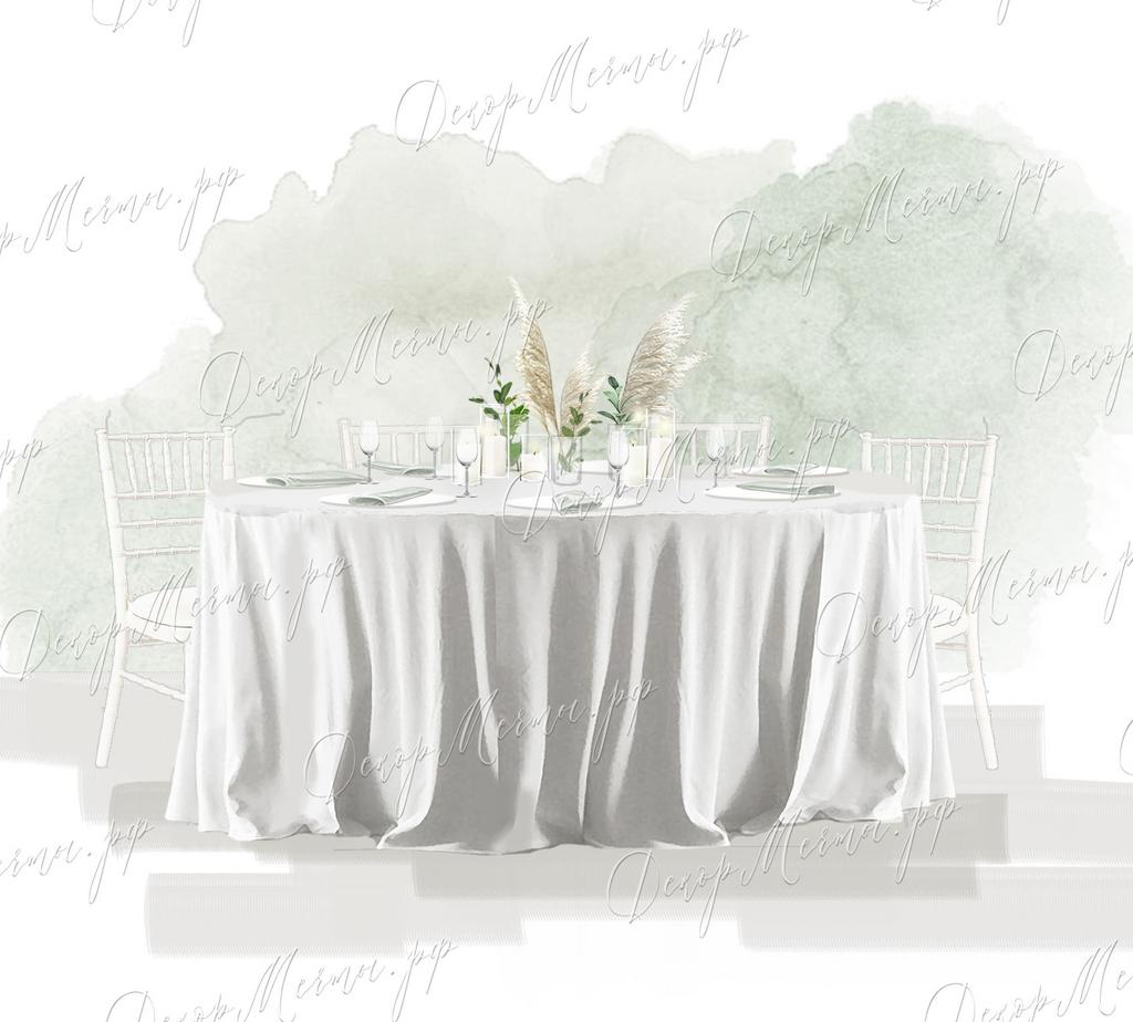 СВЕЧИ и ЦВЕТЫ бохо с зеленью