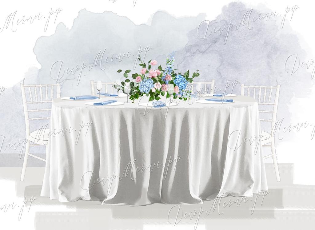 НИЗКАЯ КОМПОЗИЦИЯ акварель