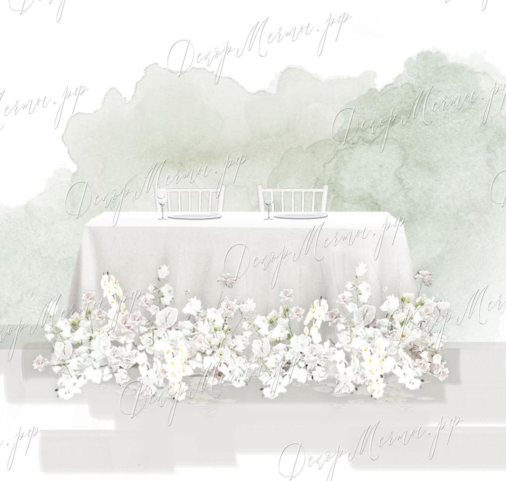 ПРЕЗИДИУМ с напольной композицией классика