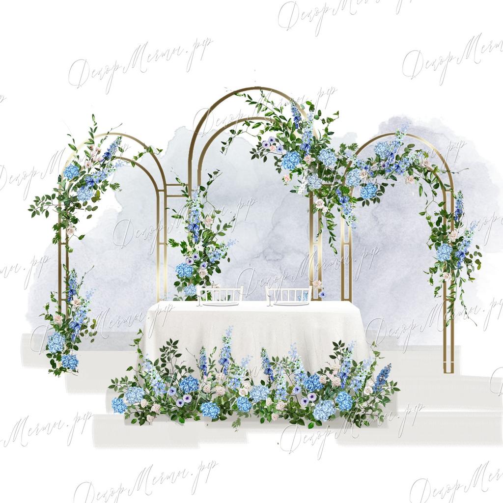 ПРЕЗИДИУМ и фон Византия голубая