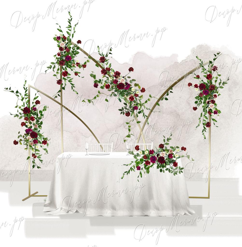 ПРЕЗИДИУМ и фон Паруса бордо