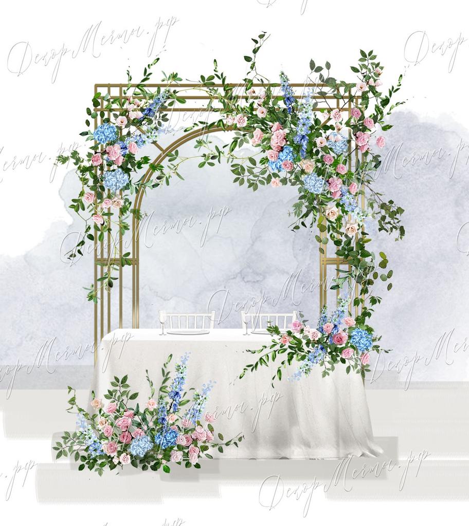 ПРЕЗИДИУМ и фон Портал акварель