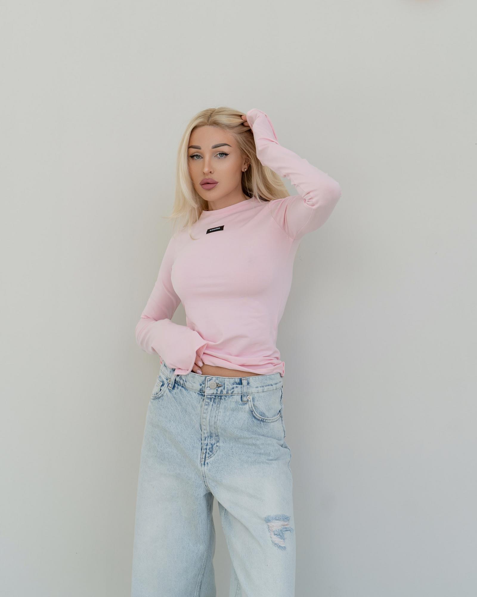 Лонгслив 2024 pink