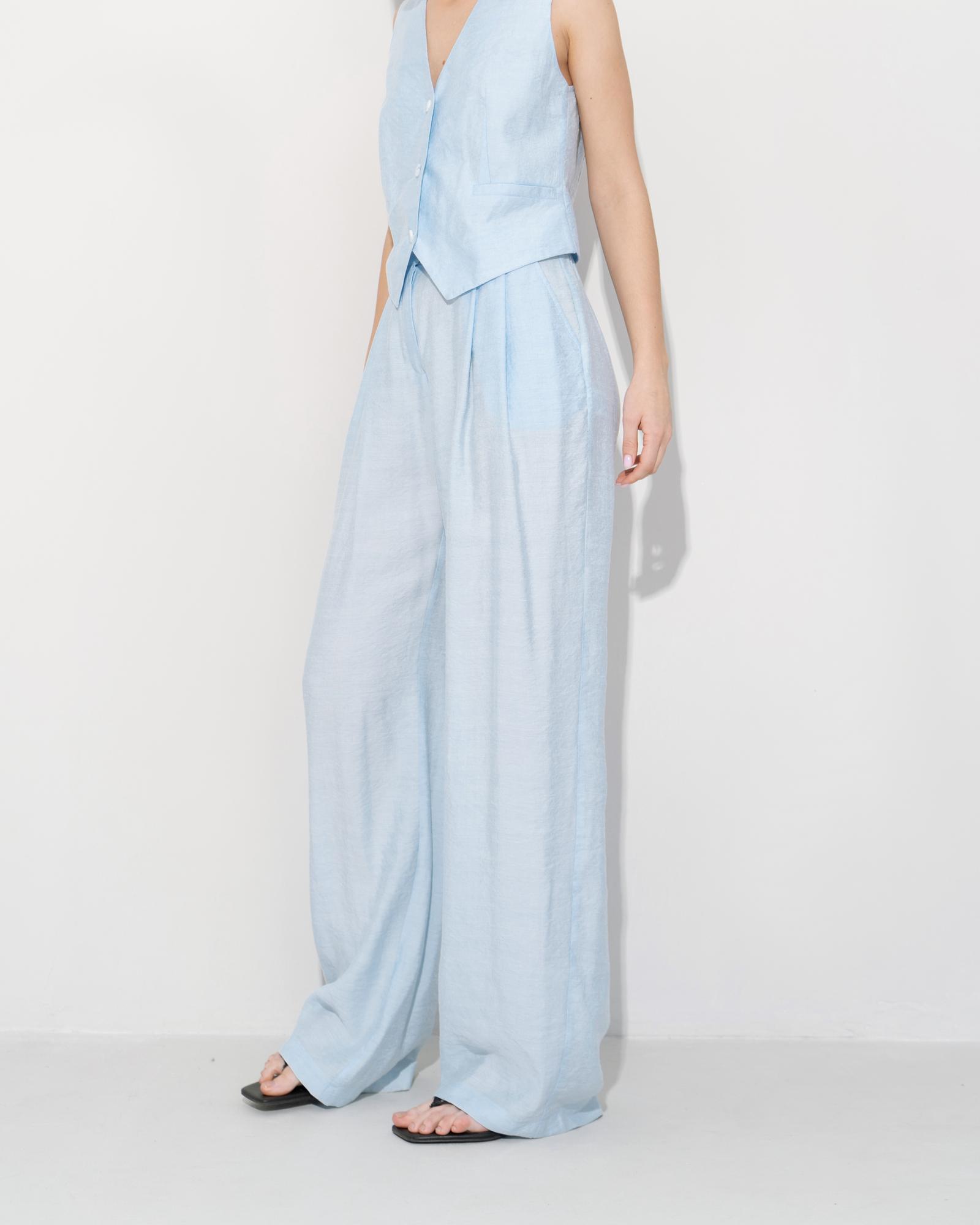 Брюки палаццо Light Blue