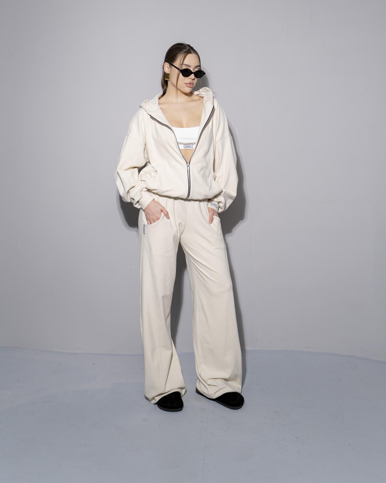 Палаццо NEW фланель ivory